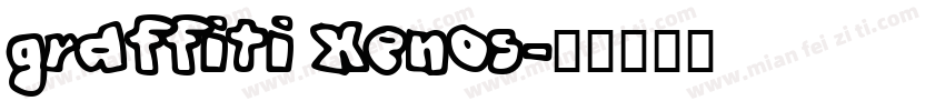 graffiti xenos字体转换